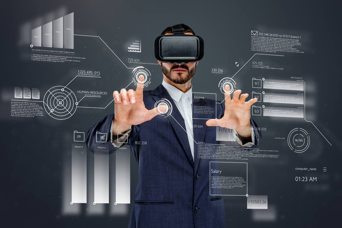 Technology Solutions Professional presenting digital strategies, IT support, cloud services, and innovative business technology solutions.